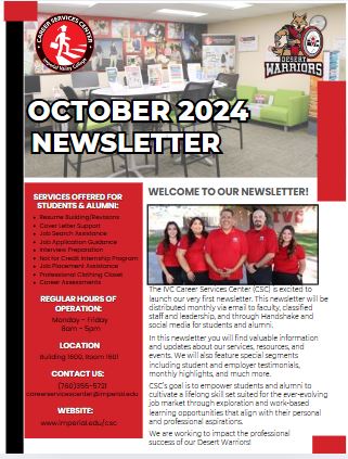 cover page newsletter